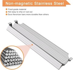 4Pc Stainless Steel Heat Plate Shield for Model Viking VGBQ 30, 41 & 53 T Series