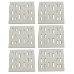 Ceramic Flame Tamer Parts For MemberS Mark Sams Turbo Gas Grill 6-Pack