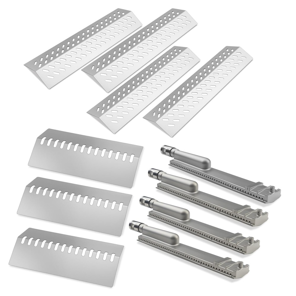 Stainless Steel Grill heat shield,Heat shield flame tamer and Grill burners f…