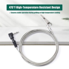 High-Temperature Pit Probe with 90° Plug Works with Flame Boss 100 200