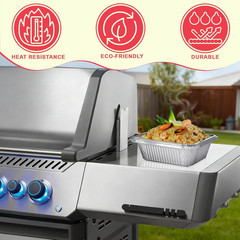 62007 Drip Pan Liners for Napoleon BBQ Prestige 500 Grill Accessories, Grill