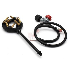 𝑴𝑬𝑵𝑺𝑰 10 Jets Homemade Cast Iron Burner Assembly Flame Control System 41…