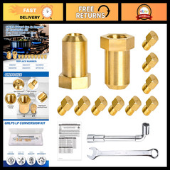 Natural Gas to Propane LP Conversion Kit – Compatible with Frigidaire Models