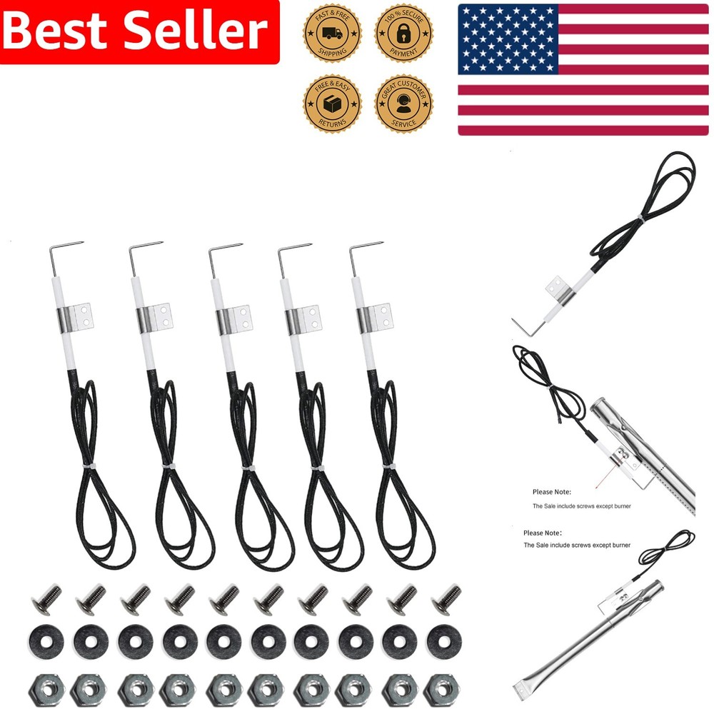 Nexgrill Grill Igniter Electrode Wire Repair Kit for 4-5 Burner Gas Models