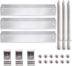 Grill Heat Plates Burner Tubes Kit for Chargriller King Griller 5050 3030 4000