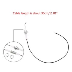 For Gas Fireplace Sparks Ignition Part Plug Ceramic Electrode with Wire