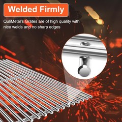 66089/66097, SUS304 Steel For Grates Weber Genesis II E-410 E-440 🌟
