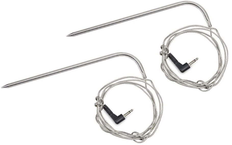 2-Pk Pit Boss Smoker Advanced Meat Temperature 6″ Probe 48″ Wire 67297 NEW SEAL