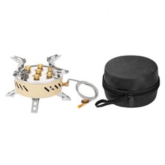 Lightweight Foldable Camping Stove 12500W Compatible with Cookware 9cm-50cm
