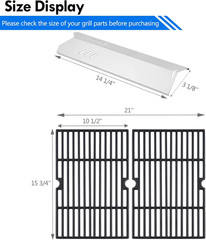GBC1932L Grill Parts for Blue Rhino 3 Burner Grills and Accessories