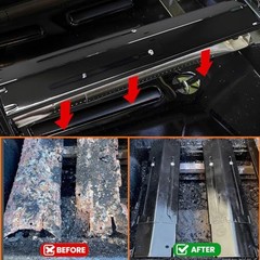 Universal Adjustable Heat 5-Pack Adjustable Heat Plates (Porcelain Steel)