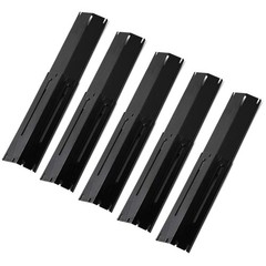 Adjustable Grill Heat Plate Shield, Porcelain Steel, 5 Pack