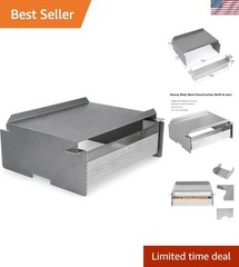 Heavy Duty Steel Heat Baffle Diffuser, Heat Deflector with Smoker Box, Heat D…