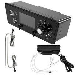 LCD Display Trapezoid Grill Controller Panel Replacement for Vertical Pellet Smo