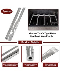 Brinkmann 5 Burner Grill Replacement Parts Heat Plates Burners Igniters Tubes