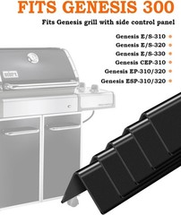 Paayox Flavorizer Bars 24.5 Inch for Weber Genesis Grill Parts Genesis 300 31…
