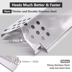Grill Replacement Parts for Nexgrill 720 Drip Pan,Heat Tent,Burner & Ignitor