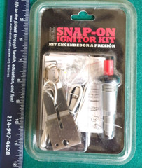 BACKYARD GRILL SNAP-ON IGITOR KIT PUSH BUTTON IGNITION KIT UNIVERSAL FIT