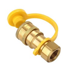 3/8 Inch Natural Gas Quick Connect Fittings, LP Gas Propane Hose Quick Discon…