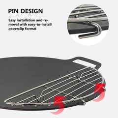 Small Half Round Cooling Rack 304 Stainless Steel Grill Rack Food Cooling Rack .