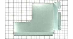 Charbroil g434-0009-w1 Heat Shield. Measures approximately: 17.