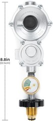 Propane Regulator with P.O.L Tank Connection