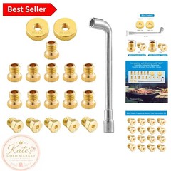 Natural Gas Conversion Kit for Blackstone Griddles: 16 Brass Orifices Included