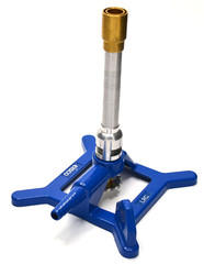 Eisco Tirrill Bunsen Burner, LPG – Gas Flow Control, Flame Stabilizer, Air Flow