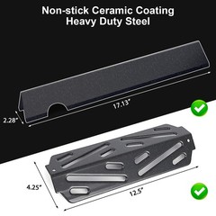 17” Porcelain Steel Flavorizer Bars for Genesis II E-410, S-410, LX E-440 Grills