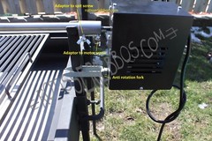 Whole lamb / pig hog Rotisserie roaster bbq motor only . Heavy duty 200lbs 6rpm