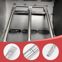Grill Parts for Oklahoma Joe’s Longhorn Combo 3-Burner Charcoal/Gas Smoker,He…