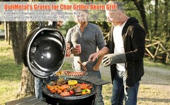 Round Grill Grate 19.5″ for Akorn Kamado Ceramic Grill, Pit Boss K24, Louisiana