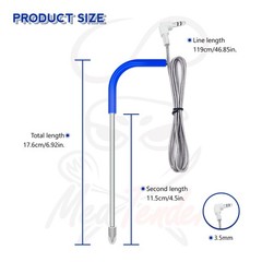 Meatender 2-Pack Replacement Meat Temperature Probe Kit Compatible with…