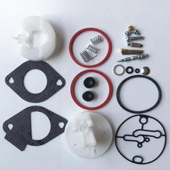 APHP 796184 Carburetor Carb Repair Rebuild Kit for B&S 698787 White and Gray
