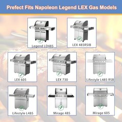 Grill Heat Plate for Napoleon LEX485/605/730 LE LD485 Series Gas Grill Models