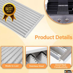 Char-Broil Tru-Infrared Replacement Cooking Grates & Emitter Plate Kit 17″ x 9.5