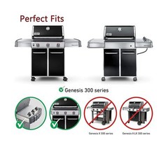 QuliMetal Stainless Steel Warming Rack for Weber Genesis 300 Series(2007-2016…