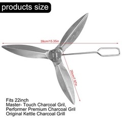8-1/2-Inch One-Touch for Cleaning System Kit ForGrill 90992 3618 7443