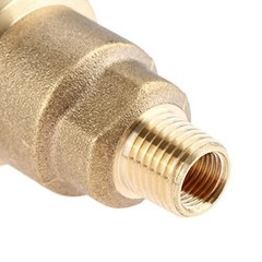 2PCS POL to QCC1 Propane Tank Adapter 100 lb LP Tank Valve to Type-1 Fitting US
