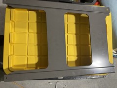Genuine Weber Grill Part 67039 LHS lower panel with 67064 foot kit, Spirit II
