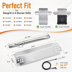 304 Stainless Steel Grill Replacement Kit for 4 Burner Nexgrill Home Depot