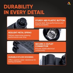 Canamax DHLG-12 2 Outlet Push Button Grill 2 Outlet, As pictured