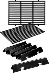 Spirit Grill Parts 7638 Grates 7636 Flavorizer Bars for Weber Spirit 300 Front C