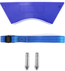 4 Pack Cylinder Wall Mount Bracket 4-12in Tank Holder Strap for Gas Bottles Labs