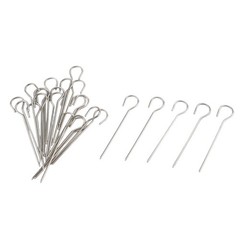 Outdoor Barbecue Stainless Steel Skewer Rack Hassle-Free Meal Preparation