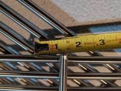 2 Pk HD 18″ X 10″ SUS304 9MM Stainless Cooking Grill Grates Fits Weber & Others