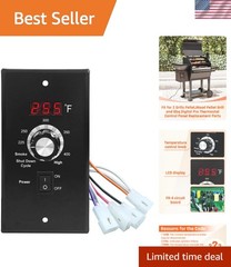 Compact Digital Thermostat for Wood Pellet Grills – Easy Installation & Setup