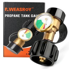 Propane Tank Gauge Level Indicator Leakproof RV Grill Heater 5lb 40lb