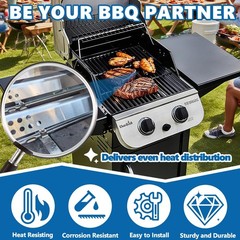 Replacement Parts Kit for Charbroil Grills – Heat Plates & Cooking Grates Set