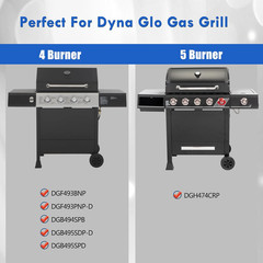 Grill Grates DGF493BNP DGH474CRP for Dyna Glo 4 5 Burner Gas Grills